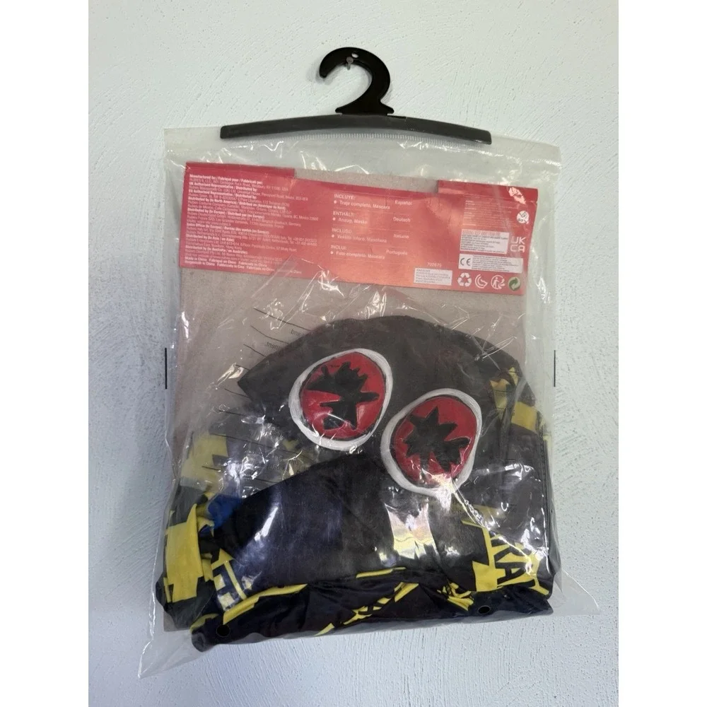 Rubie's Costumes Large Black Polyester Halloween Boy's Costume Large 10-12